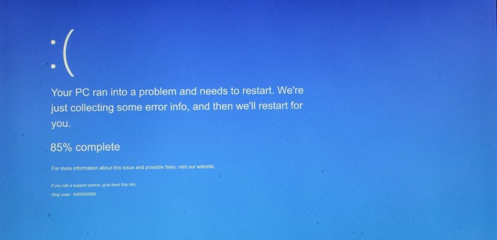 Microsoft’s Windows Blue screen error is affecting the whole world! 