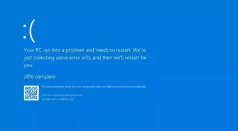 microsoft blue screen error