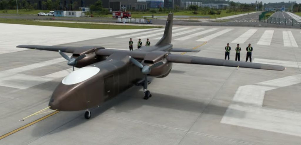 
China just flew the biggest cargo drone ever 