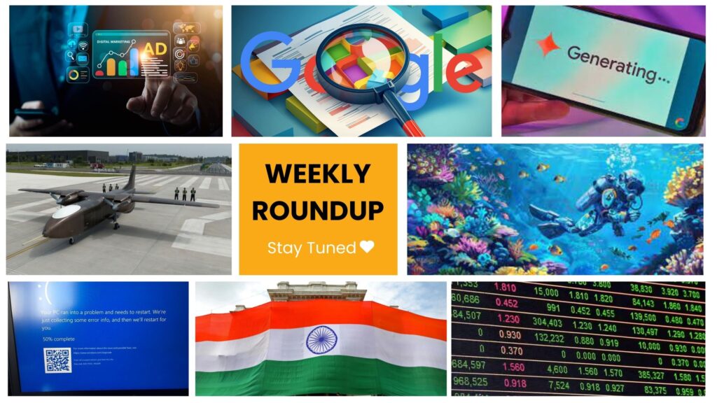 Weekly Roundup – 12th August to 16th August 2024