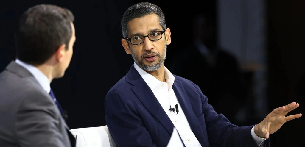 Google’s Mr. Sundar Pichai challenged Microsoft over AI