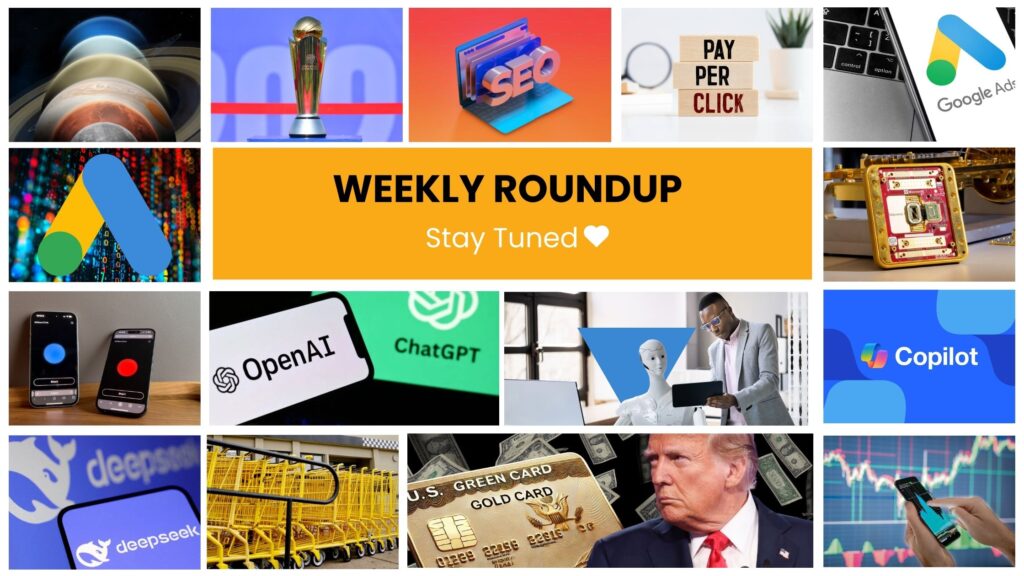 Weekly Roundup Feb