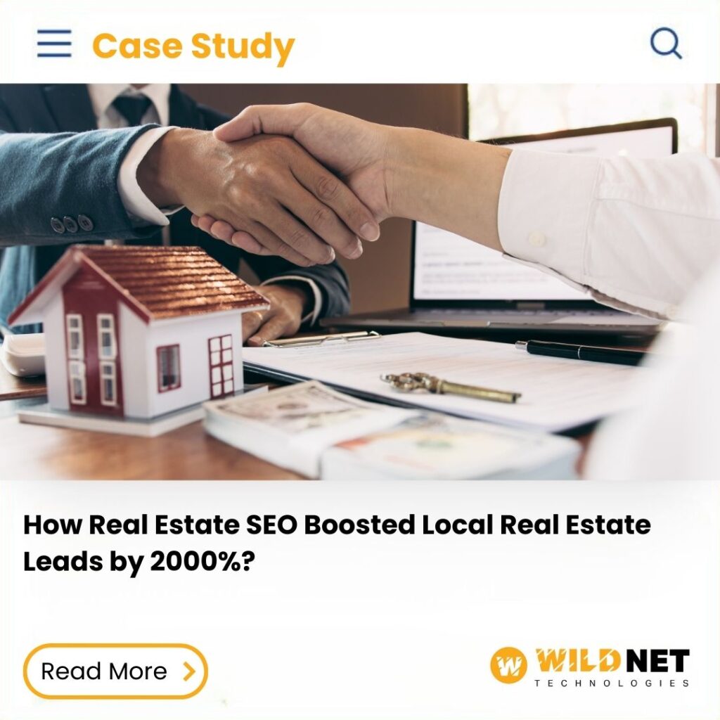 Real estate SEO